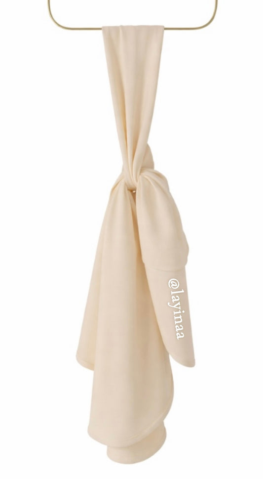 Cagoule beige jersey premium